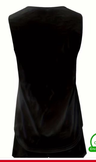 Conjunto camiseta sin mangas y pantalón corto