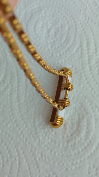 Collana barretta occhio greco
