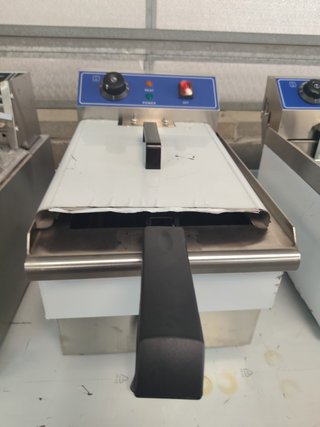 Freidora Eléctrica Sobremesa 10+10 L Nueva
