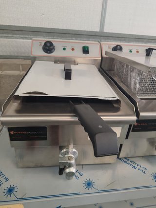 Freidora Eléctrica Sobremesa 10+10 L Nueva