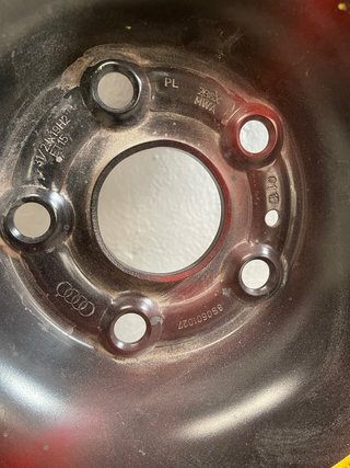 Rueda de repuesto 31/2Jx19 H2 ET15 Audi 5/112