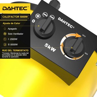 Calefactor Industrial DAHTEC 5000W