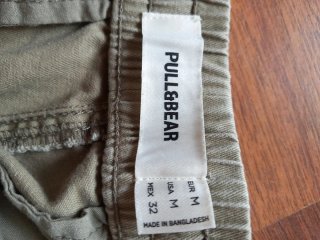 Pantalones cortos cargo verde oliva