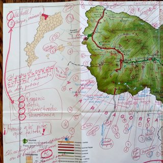 ÚNICO Mapa Telstar Vall d'Aran Maqueta de Trabajo
