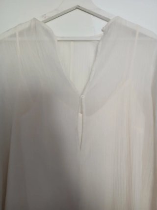 Vestido Zara Home Blanco
