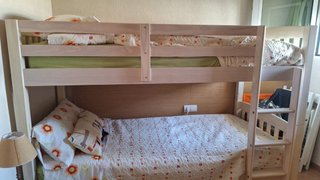 Litera nido 3 camas madera