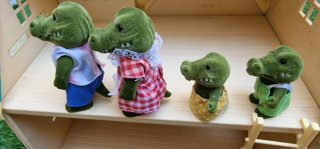 Familia Cocodrilo Sylvanian Families