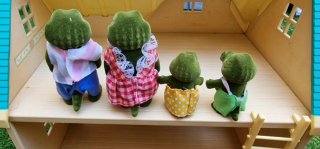 Familia Cocodrilo Sylvanian Families