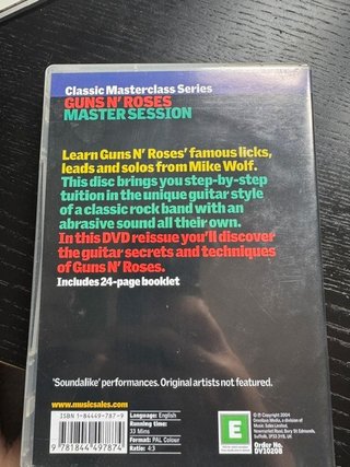 DVD Aprender Guitarra Eléctrica Fender