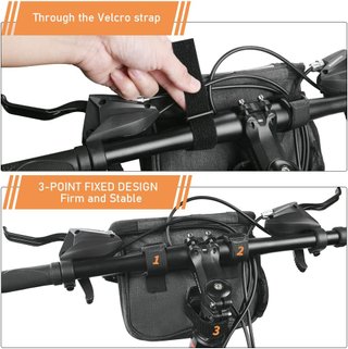 flintronic Bolsa manillar bicicleta 6L impermeable