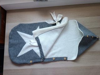 Saco para bebé con estrellas