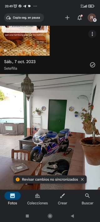 Moto Suzuki Sportbike Azul/Blanco