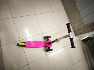 Patinete infantil 3 ruedas rosa