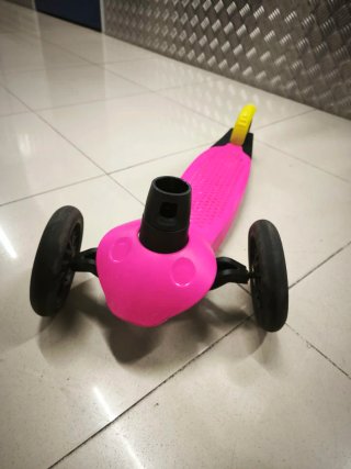 Patinete infantil 3 ruedas rosa