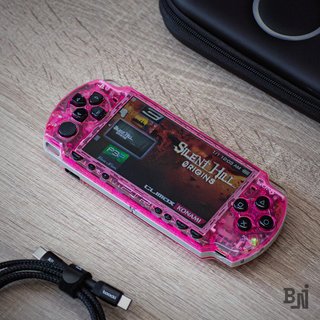 PSP 2000 Cyber Pink USB-C 64GB Batería Nueva