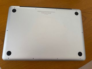 Ordenador Portátil MacBook Pro 13” Mid 2012