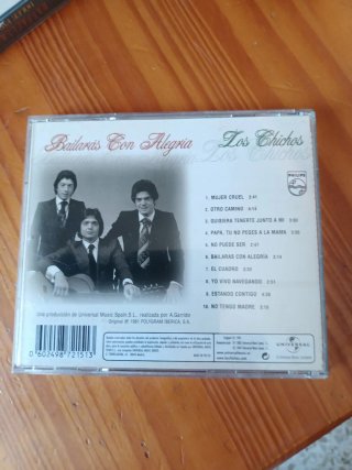 CD Los Chichos Bailarás Con Alegría