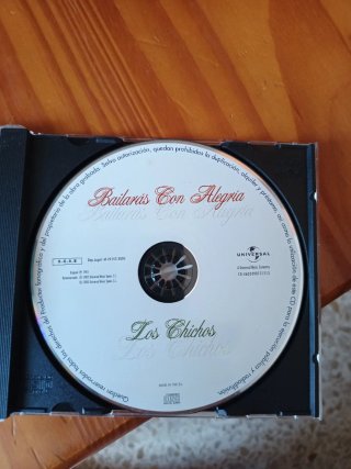 CD Los Chichos Bailarás Con Alegría