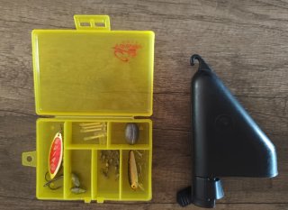 Kit pesca principiantes: caña, carrete y accesorio