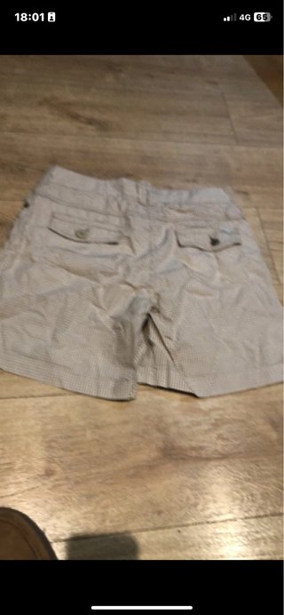 Shorts BWNY Beige Cuadros