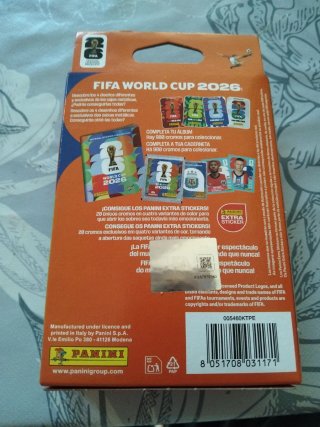 Caja Metálica Mundial FIFA 2026