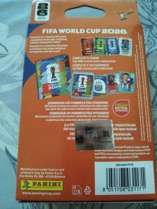 Caja Metálica Mundial FIFA 2026