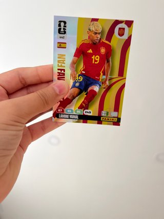 Carta Lamine Yamal Favorita Panini