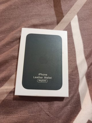 Cartera iPhone Cuero MagSafe Apple Negra
