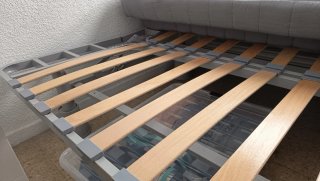 Sofá Cama Ikea Nyanm 3 Plazas Gris