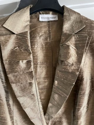 Giacca elegante donna in shantung seta