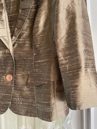 Giacca elegante donna in shantung seta