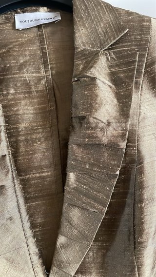 Giacca elegante donna in shantung seta