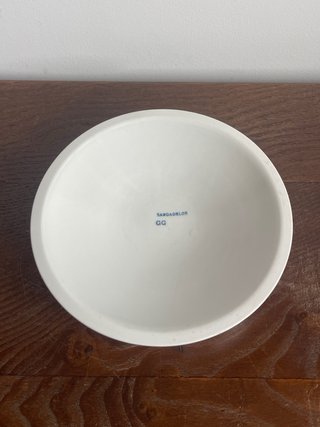 Base Sargadelos Porcelana Fuente queimada