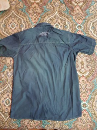 Camicia estiva uomo/ragazzo verde