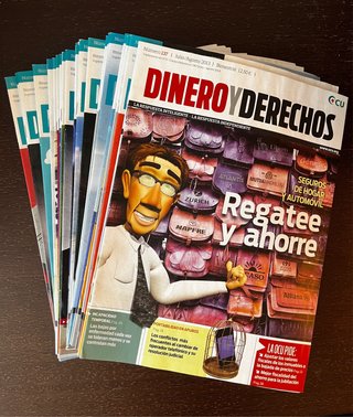 Revistas Dinero y derechos.
