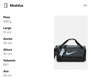 Saco de viaje o deporte Nike