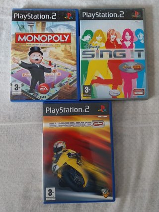 Pack de juegos PS2