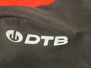 Maillot Ciclismo DTB Negro con Cremallera
