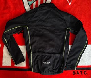 Maillot Ciclismo DTB Negro con Cremallera