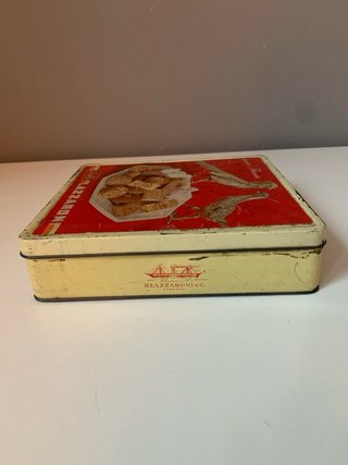 Scatola di Latta Lazzaroni Dolcezze vintage