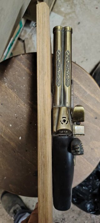 Réplica pistola pedernal s.XVII
