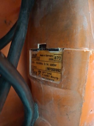 Spit 322 Martillo Perforador