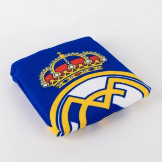 Poncho Toalla Real Madrid CF Azul
