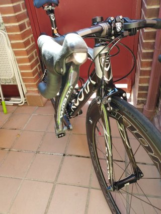 Bicicleta carretera kuota kebel