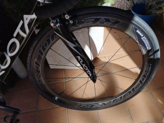 Bicicleta carretera kuota kebel