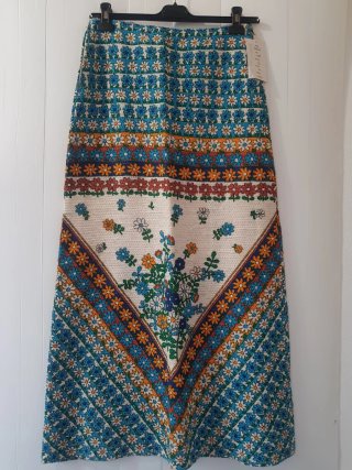 Gonna lunga vintage anni '70 Nuova