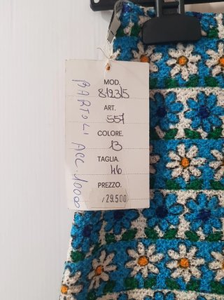 Gonna lunga vintage anni '70 Nuova