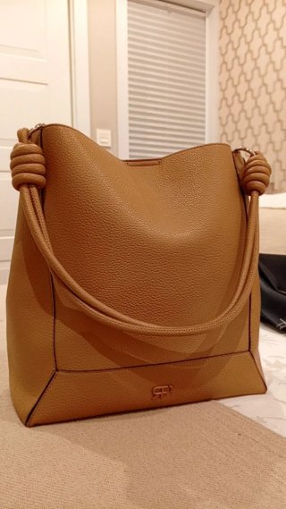 Bolso Camel Piel Sintética
