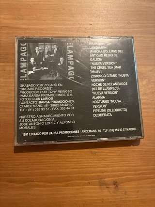 CD Los Relámpagos - Nuevas Canciones Nuevas Versio