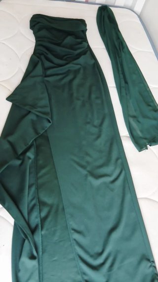 Vestido de graduación verde formal Solo lo e usado